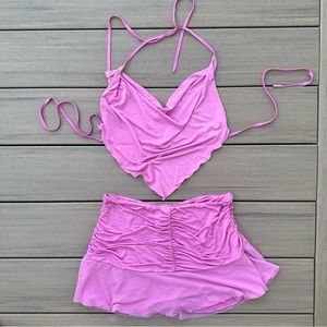 I.AM.GIA Pink Skirt Set